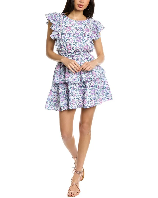 Celina Moon Mini Dress Cozy Cotton Mini Dress