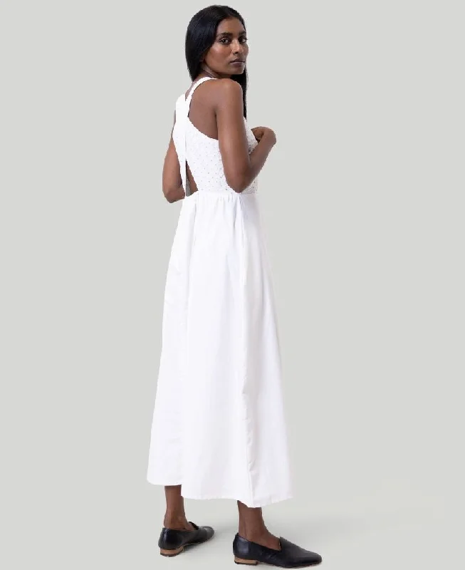 Cross Back Midi Dress Comfortable Wrap Midi Dress