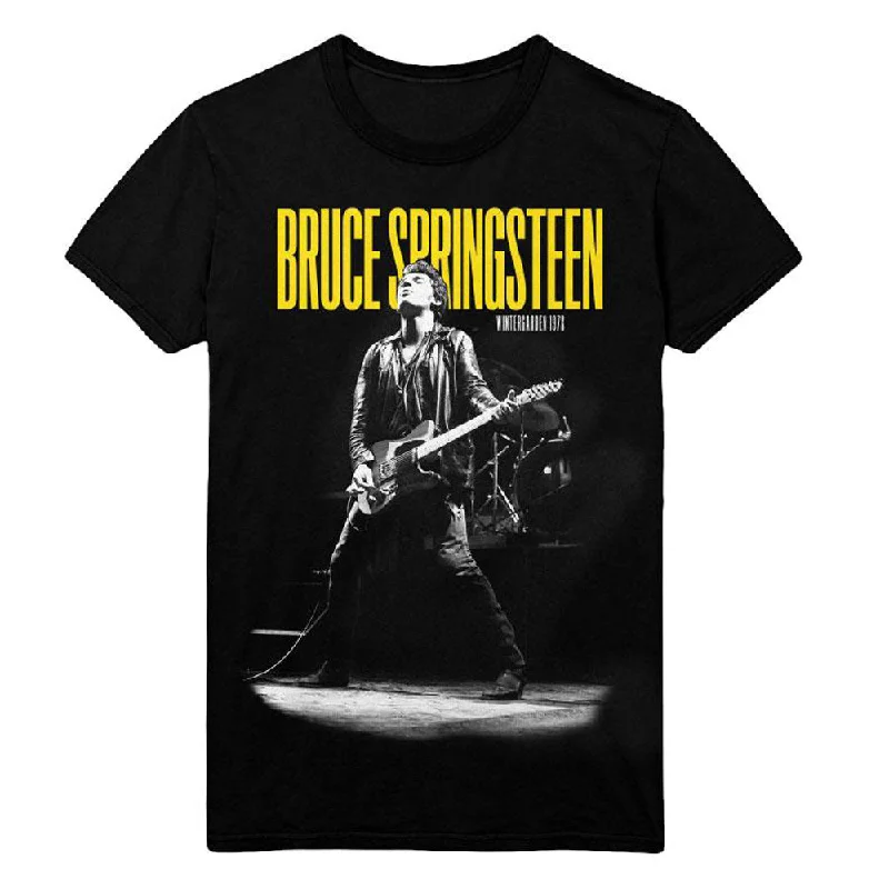 Bruce Springsteen | Official Band T-Shirt | Winterland Ballroom Guitar Sequined Glittery Shiny