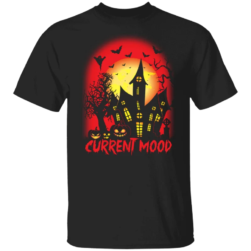 Current Mood Unisex Tee Cashmere Blend Cotton Blend Poly Blend