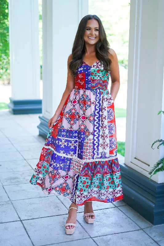 Dawn Maxi Dress - FINAL SALE Stylish Boho Maxi Dress