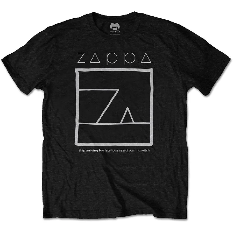 Frank Zappa | Official Band T-shirt | Drowning Witch V-Neck T-Shirt Long Sleeve Cotton