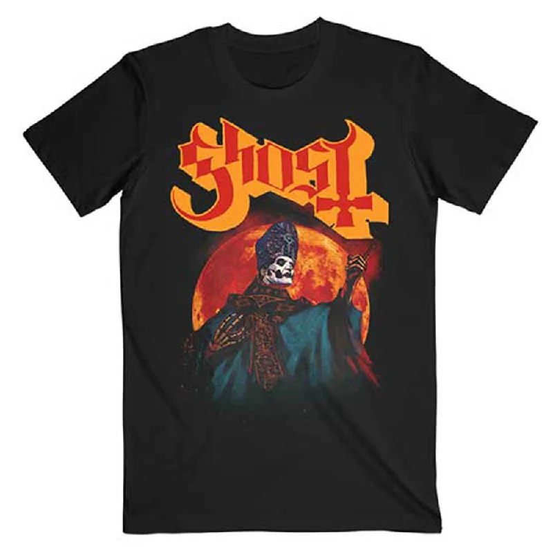 Ghost | Official Band T-shirt | Hunter's Moon Front Pockets Side Pockets Patch Pockets