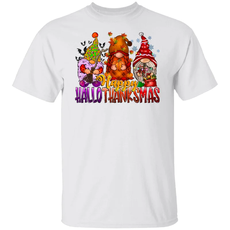 Hallothanksmas Unisex Tee Casual Formal Business