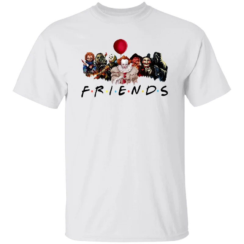 Horror Friends II Unisex Tee Knit Fabric Woven Fabric Fleece Fabric