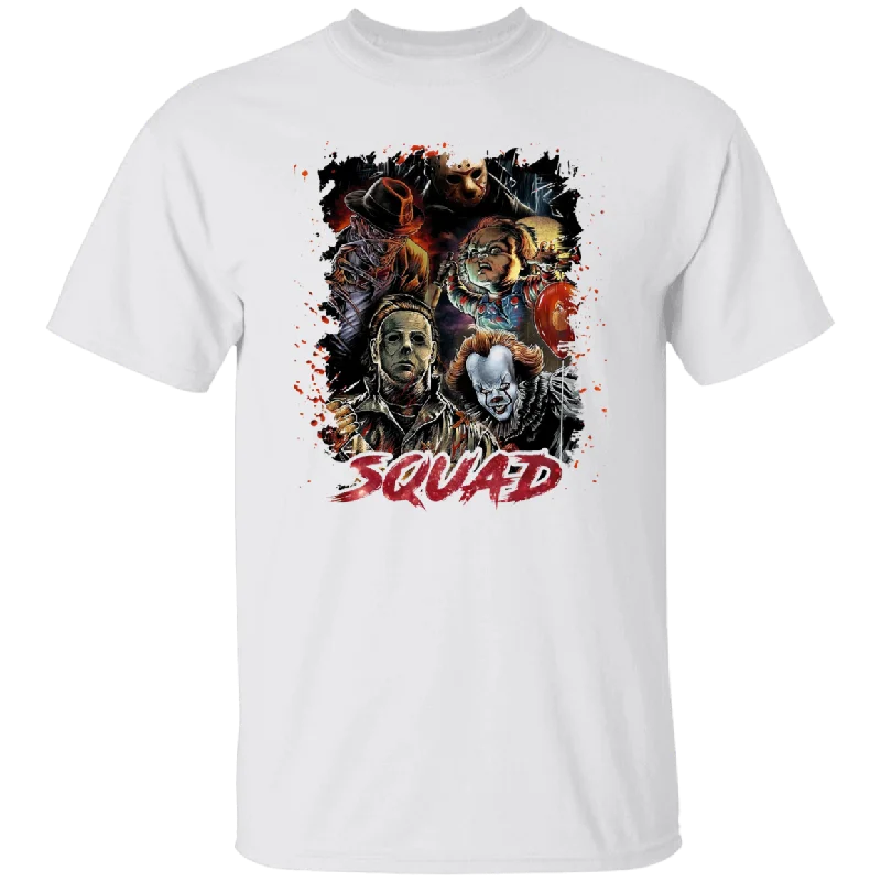 Horror Squad Unisex Tee Rayon Velvet Corduroy