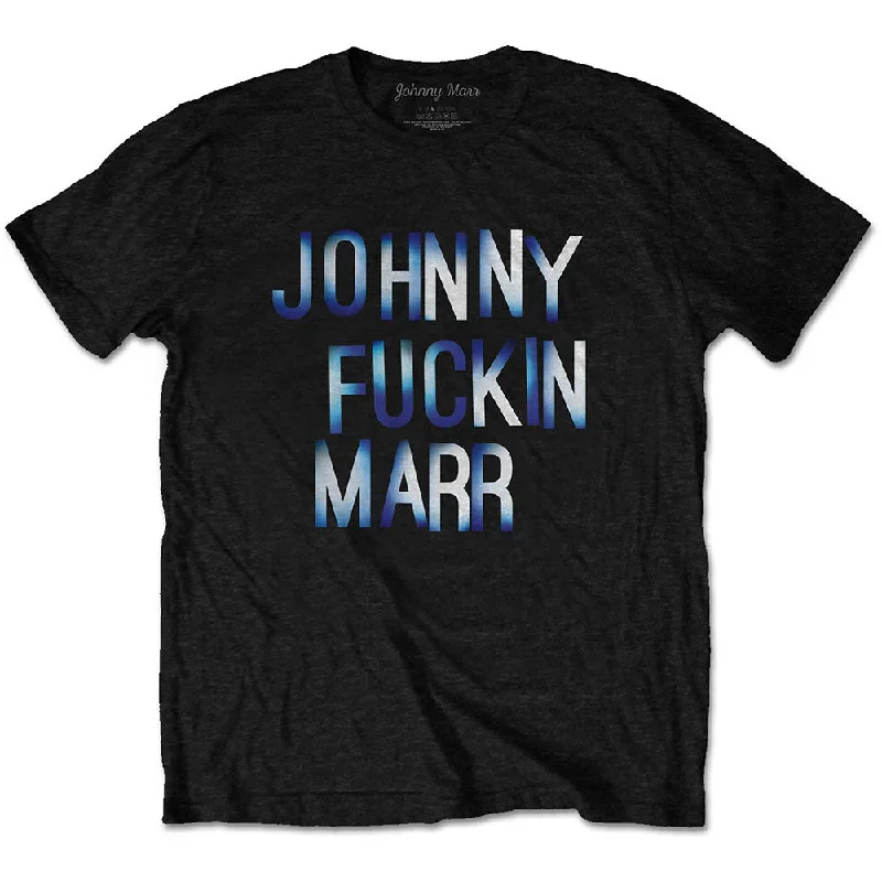 Johnny Marr | Official Band T-Shirt | JFM Handmade Hand-knitted Hand-woven