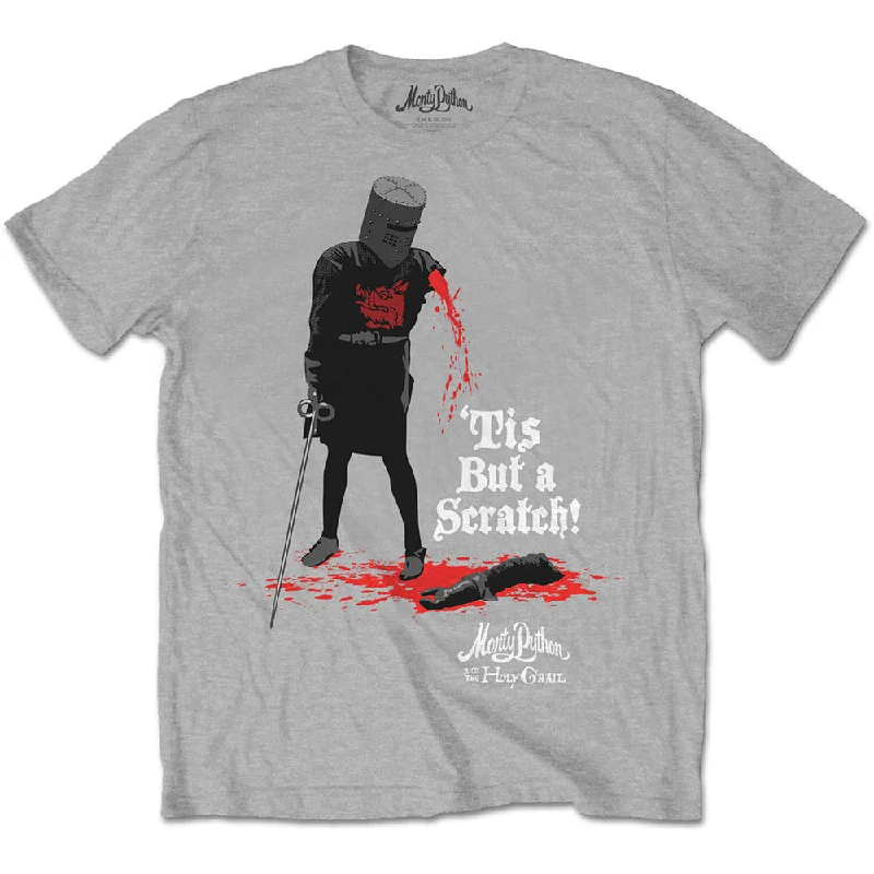 Monty Python | Official Band T-Shirt | Tis But A Scratch Fitted T-Shirt Seamless Stretchy