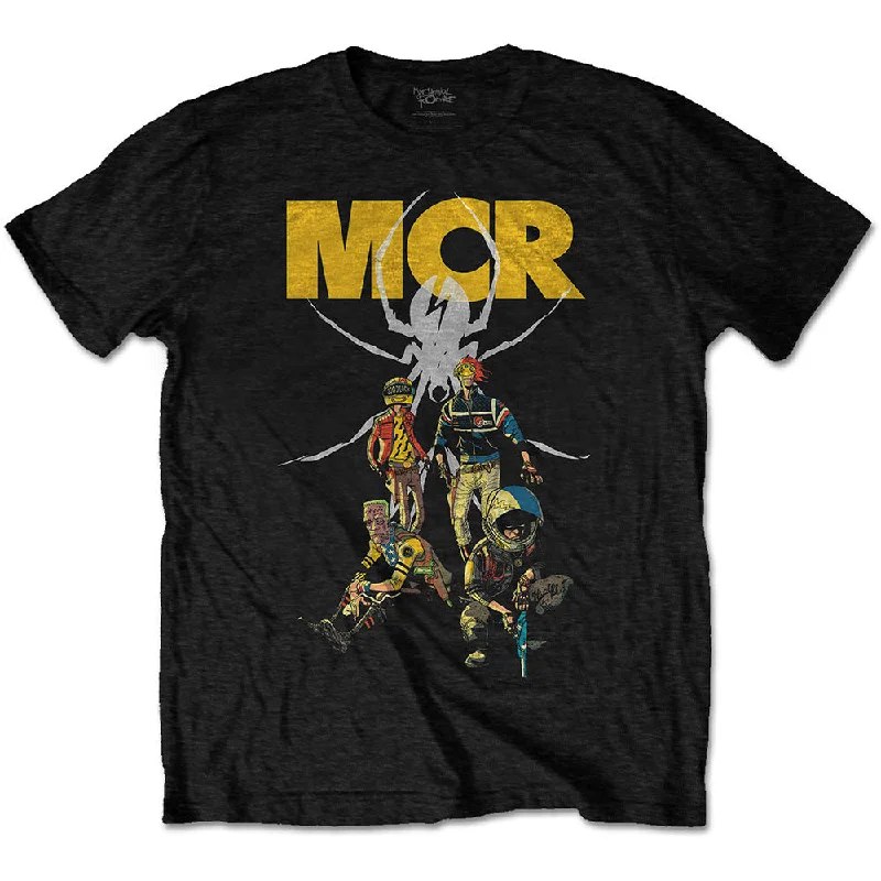 My Chemical Romance | Official Band T-Shirt | Killjoys Pin-Up Graphic T-Shirt Round Neck Polyester