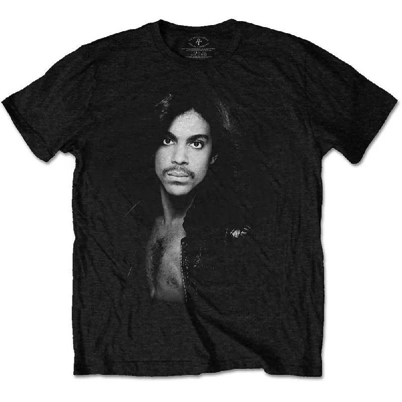 Prince | Official Band T-shirt | Leather Jacket Cozy Warm Stylish