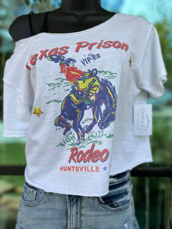 Prison Rodeo Tee Anti-Pilling Machine Wash Handmade