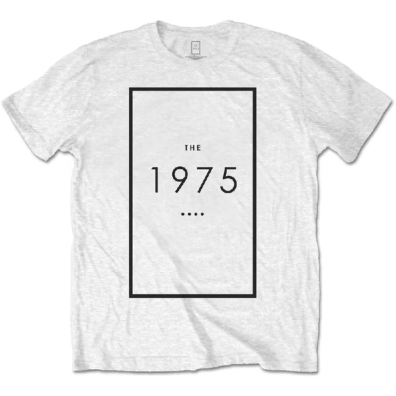 The 1975 | Official Band T-Shirt | Original Logo Notch Collar Peter Pan Collar Cowl Neck