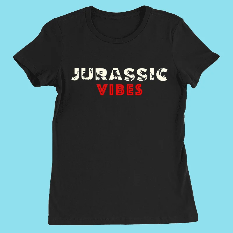 Women Jurassic Vibes T-Shirt Anti-Shrink Durable Soft