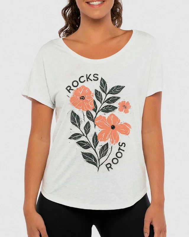 Women's Rocks & Roots Volume 1 T-Shirt Chenille Brocade Lace