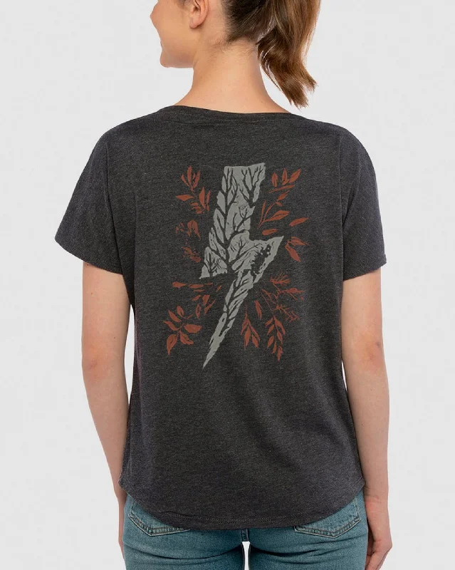 Women's Storm T-Shirt Graphic Embroidered Appliqued