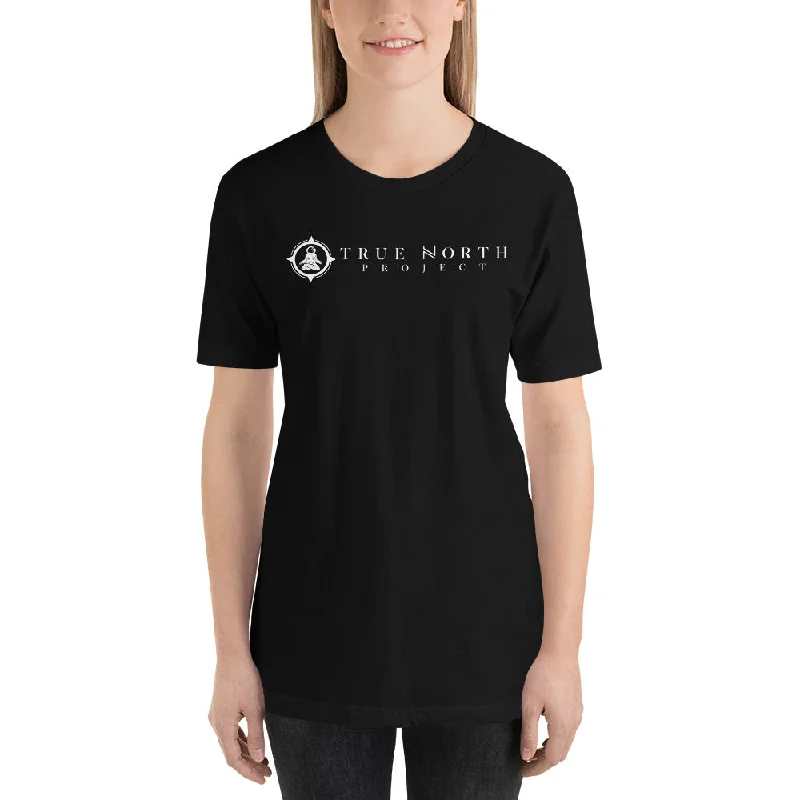 Women's True North Logo Extended T-Shirt Casual Formal Business