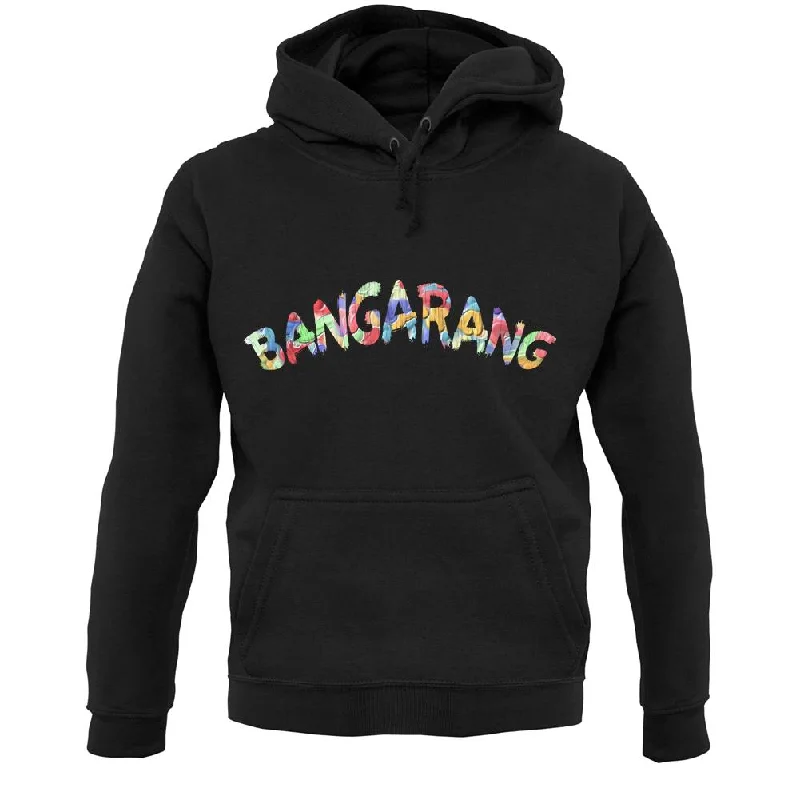 Bangarang Unisex Hoodie Hoodie with Toggle Buttons Decorative Unique