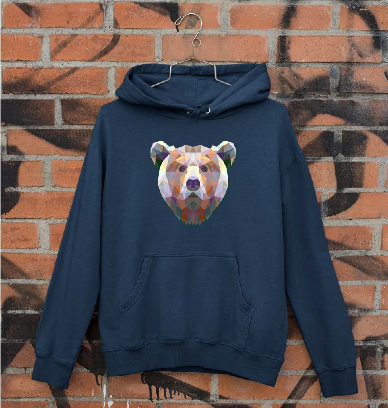 Bear Unisex Hoodie for Men/Women Hoodie Dress Longline Feminine