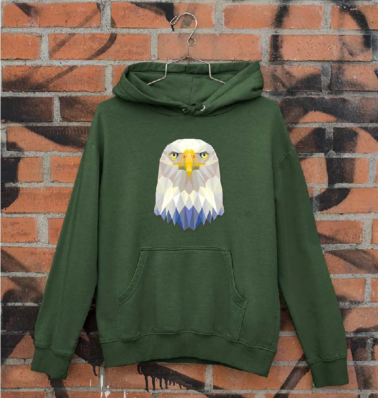 Eagle Unisex Hoodie for Men/Women Hoodie with Elastic Waist Stretchable Comfortable