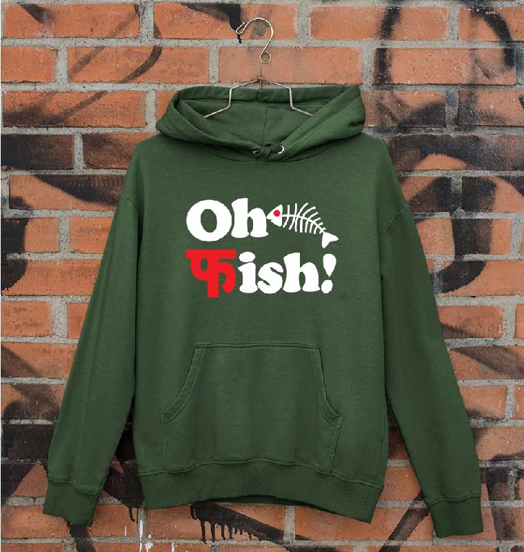 Fish Funny Unisex Hoodie for Men/Women Hoodie Jacket Zipper Layering