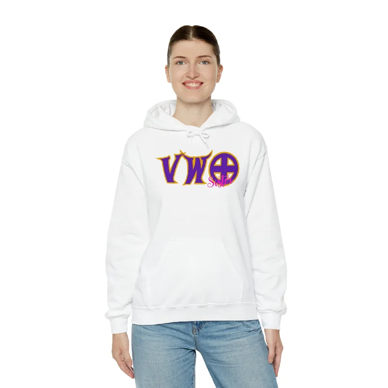 Unisex Heavy Blend™ Hoodie - VWO Sister Hoodie with Gradient Ombre Colorful