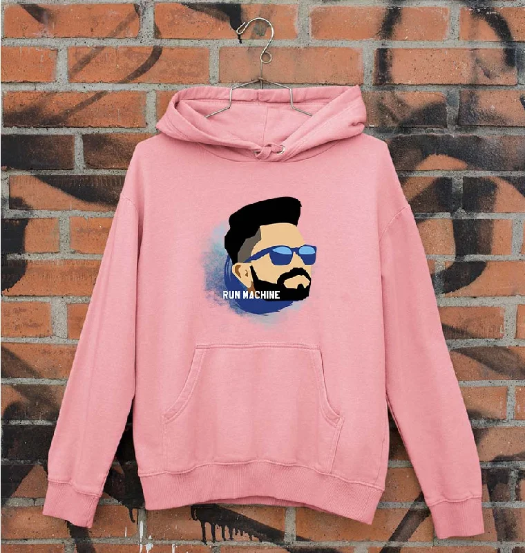 Virat Kohli Unisex Hoodie for Men/Women Hoodie with Snap Buttons Easy Quick