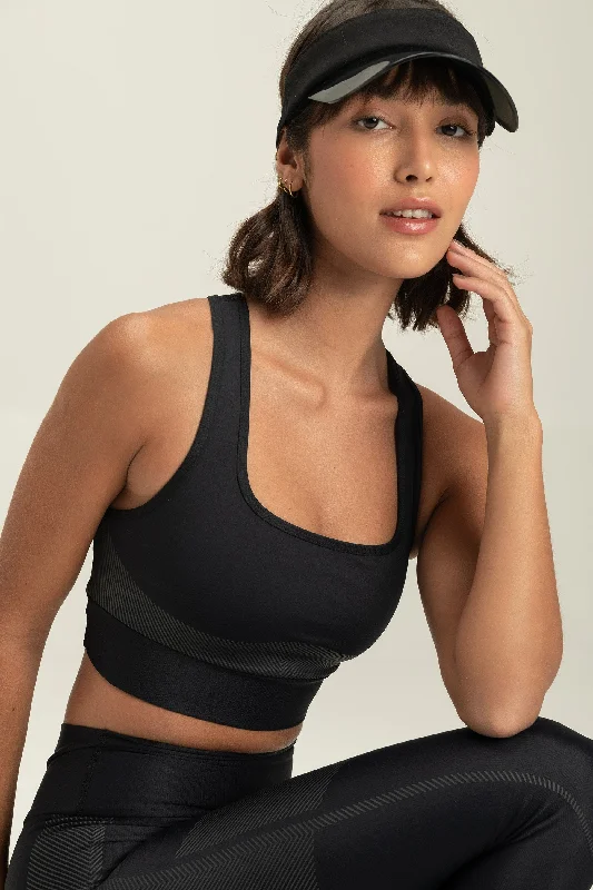 Allure® Mat Sports Bra Elegant Lace Bralette