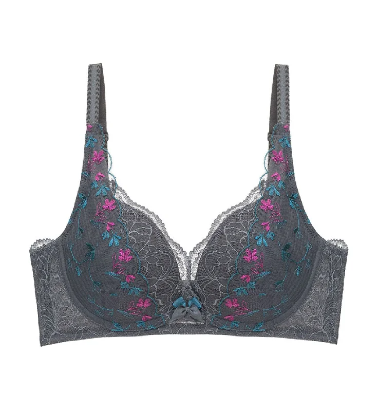 Aqua Carnival DEEP V NON-WIRED PUSH UP BRA Breathable Comfort Bra