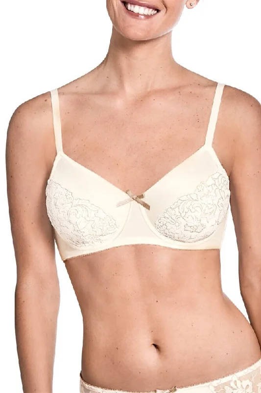 Arielle Underwired Bra - Off-White / Beige #44562 Adjustable Back Bra