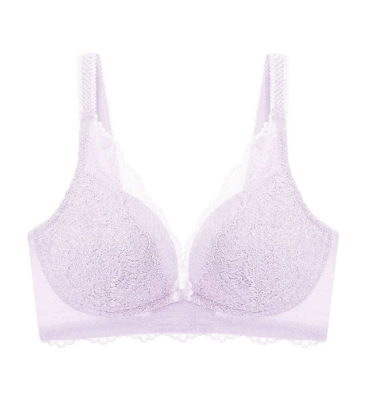 Beauty Layer Non-Wired Push Up Deep V Bra Seamless Fit Bra