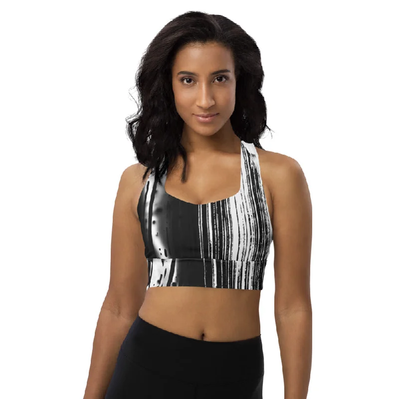 -EQ- Longline sports bra Seamless Bra Design