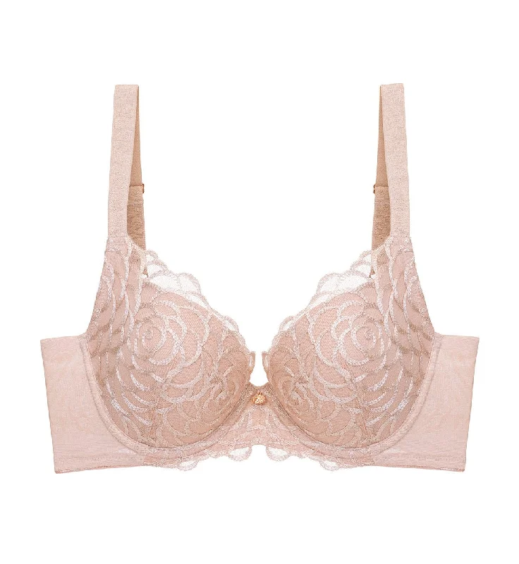 FLORALE MILLIE ROSE WIRED PADDED BRA Stretchy Wireless Bra