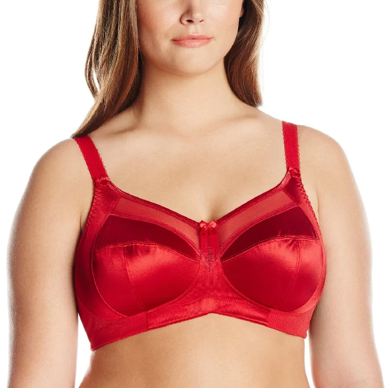 Goddess Keira Women`s Plus-Size Soft Cup Bra Lacy Underwire Bra