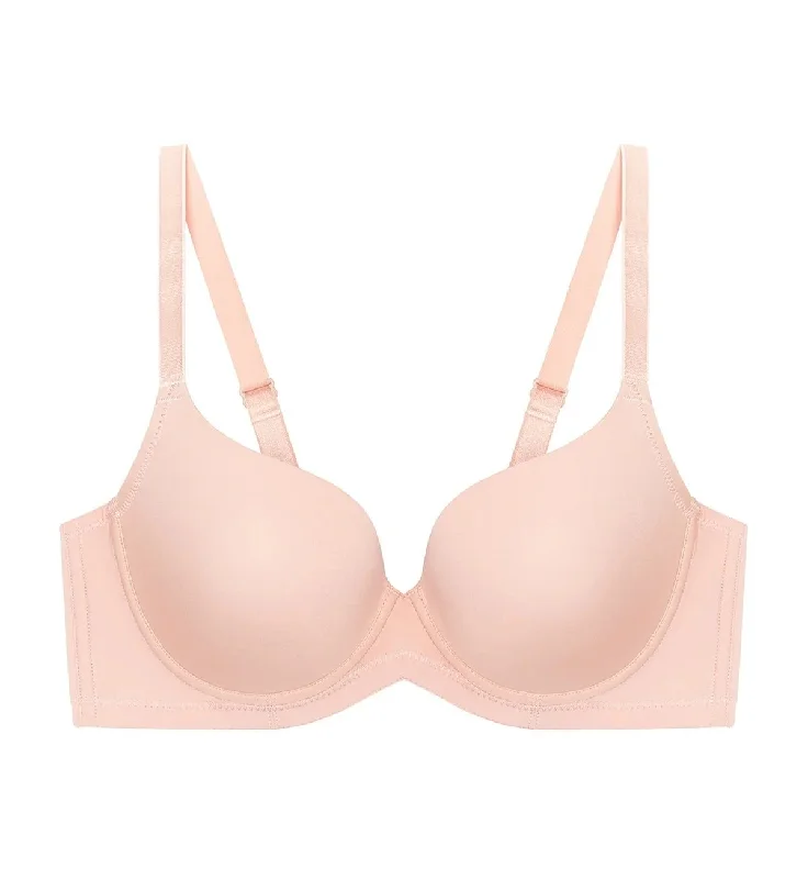 SIMPLY EVERYDAY WIRED PADDED BRA Stretchy Wireless Bra