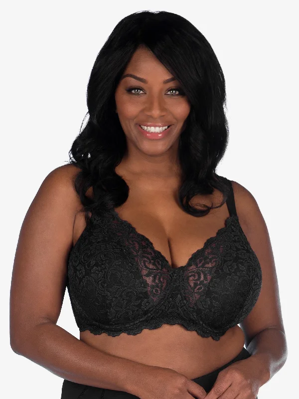 The Ava - Scalloped Lace Underwire Bra Daily Comfort Bra