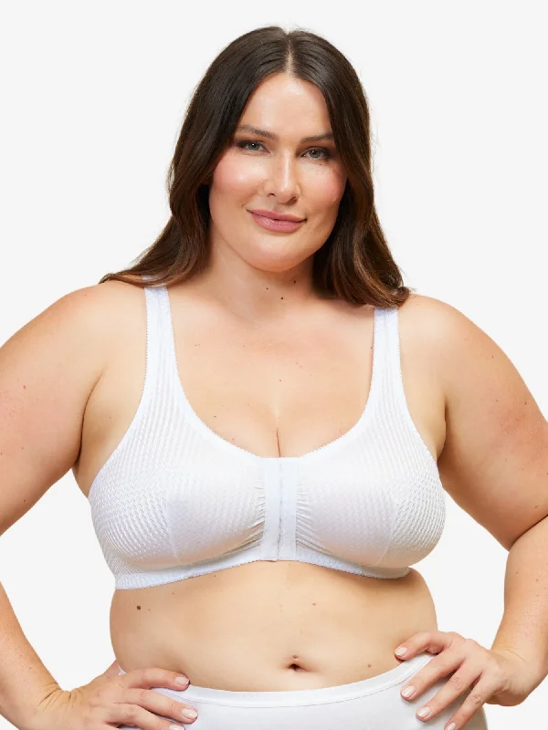 The Marlene - Silky Front-Closure Comfort Bra Breathable Comfort Bra