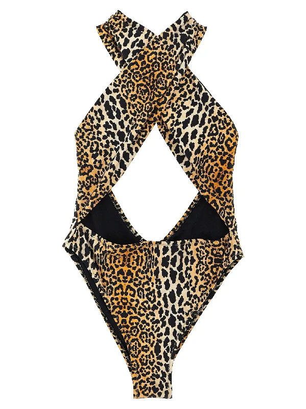 Italian Stallion One-piece Swimsuit Reversible Bikini Set