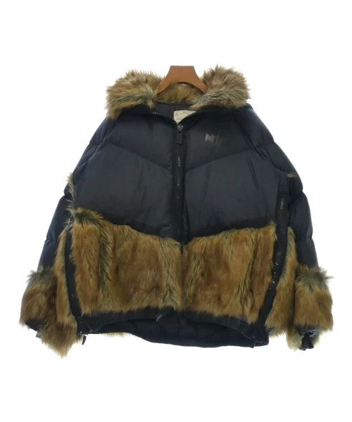 sacai Down jackets/Vests Rayon Fabric Velvet Fabric Corduroy Fabric