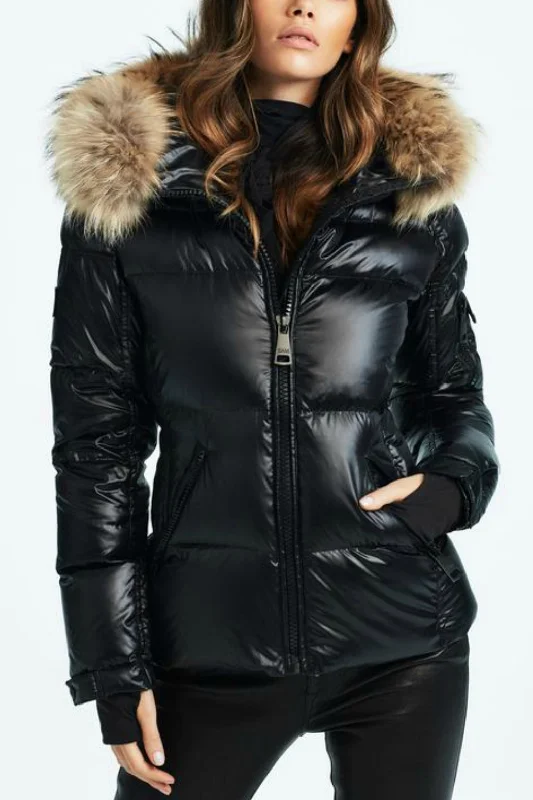 Blake Down Jacket Notch Collar Jacket Peter Pan Collar Jacket Cowl Neck Jacket