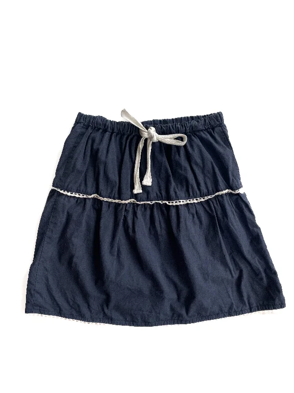 Kid nature skirt (4-5Y) silk skirt luxurious