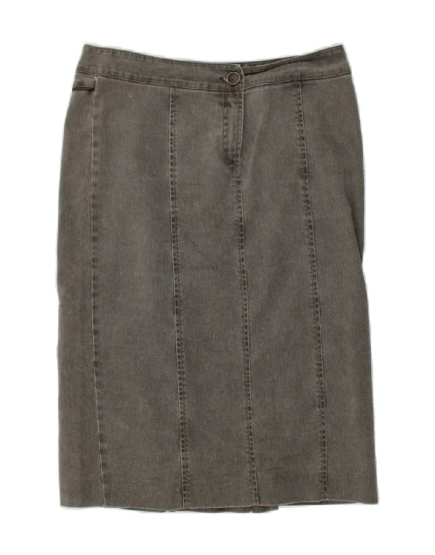 PENNY BLACK Womens Denim Skirt W29 Medium Grey denim skirt classic